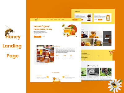 Honey Landing Page