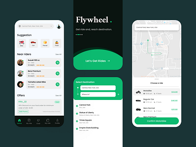 Ride Sharing Mobile App car polling carshare clean design minimal design mobile app design ride app ride sharing ride sharing app ridesharing taxi booking ui