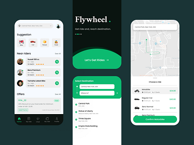 Ride Sharing Mobile App