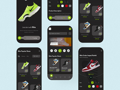 Sports Shoes Mobile App minimal design mobile app product design running shoes shoes app sports sports app sports shoes ui ux winter shoes