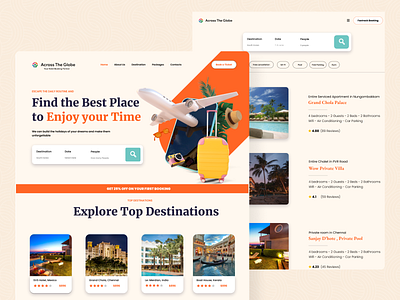 Hotel Booking - Landing Page