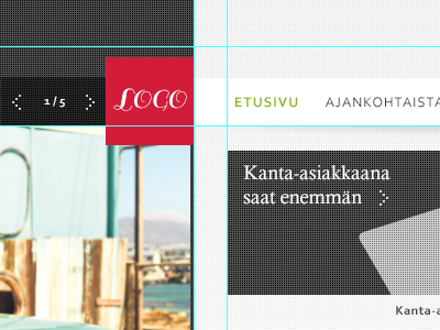 Navigation and fashion layout navigation texture web design