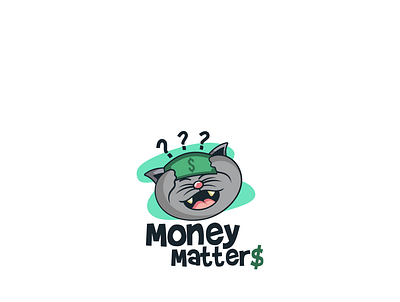 Money Matters abstract animal business cat consultin design fun logo luxurious modern money playful sophisticated teen wellness youthful