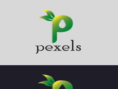 pexels logo 3d branding design graphic design illustration letter p logo logo logo design vector