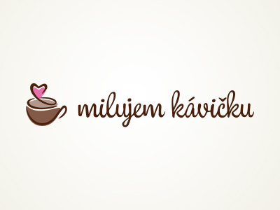 Milujem kávičku - Logo