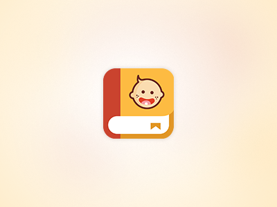 Babydiary icon app app baby babydiary book diary head icon logo tooth