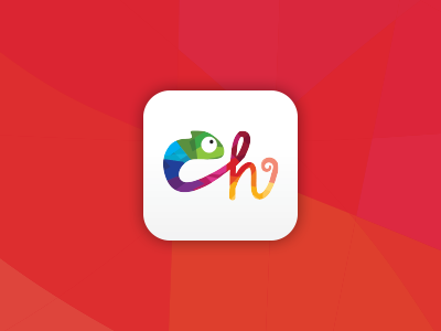 Icon, Logo Concept app chameleon channelia colorful concept icon idea logo