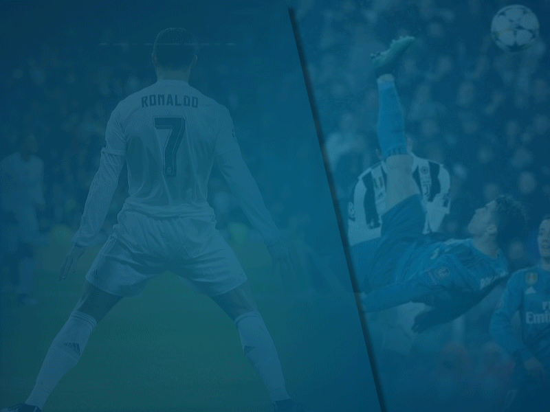 Cristiano Ronaldo after effects animation design dribbble football invite motion designer motion graphics real madrid ronaldo
