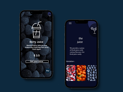 Delightsome Fruitz. app berry delightsom design fruit mobile ui