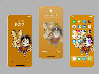 iPhone Screen Layout