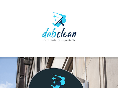 Logo Design / Branding - Cleaning Company Romania branding graphic design logo