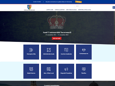 Alba Iulia City Council - Web Design & Development