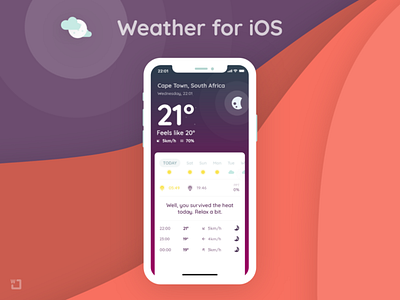 Weather App Design