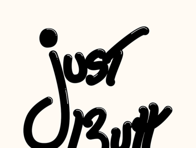 Just Butt Logo animation illustration logo motion graphics vector