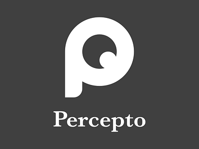Percepto Logo logo marketing perception