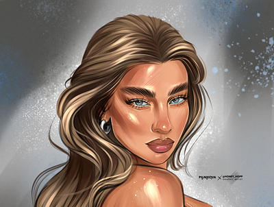 Digital Art illustration design digital art drawing illustration logo nft portrait procreate procreate portrait