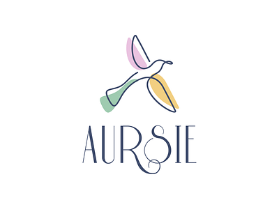 AURSIE branding design graphic design illustration logo typography vector