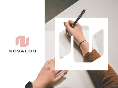 NOVALOG branding design graphic design illustration logo vector