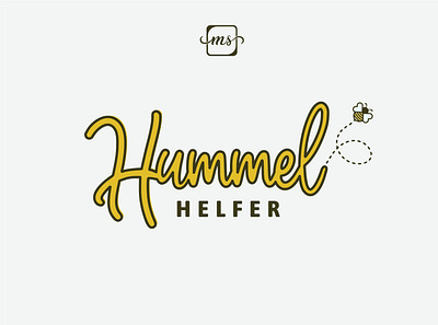 Hummel Helfer Logo design eco humble logo rescue