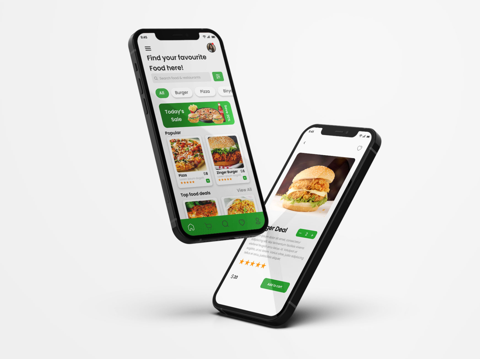 Food Delivery App by Javeria Jabbar on Dribbble