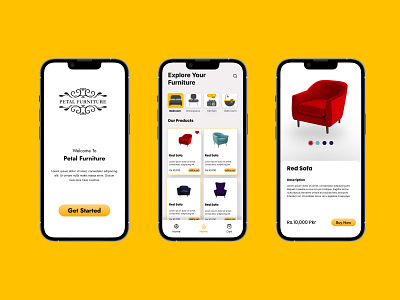 E-Commerce-Furniture App Design