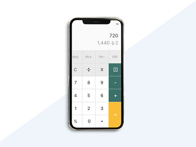 Daily UI #04 Calculator