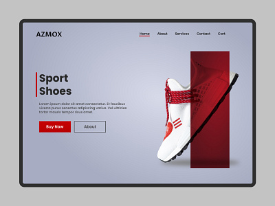 E-Commerce Landing Page design ecommerce figma landing page ui uiux web design