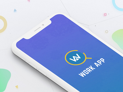 Work App - Splash Screen branding icon ios logo screen splash