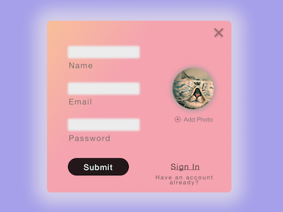 001 - Sign Up