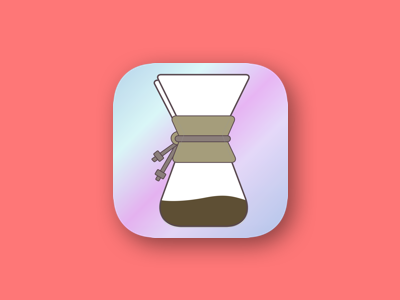 005 - App Icon 005 app app icon chemex coffee daily dailyui icon