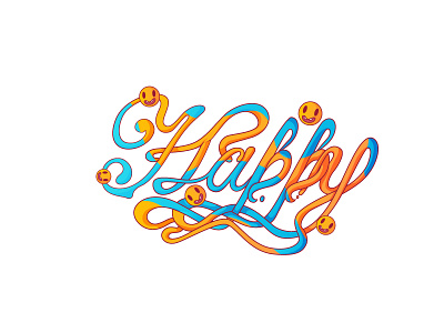 Happy 365 colorful happiness happy illustration love