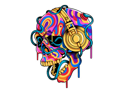 singing skull