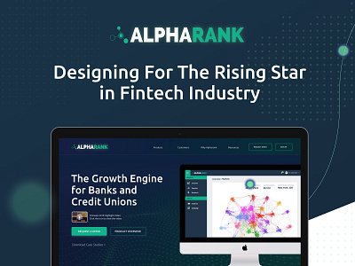 Alpharank - Fintech Web Application design ui ux web app design web application web apps