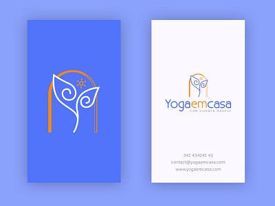 Yoga instructor Logo branding brand branding brazilian yoga instructor designer graphic design logo logo design online yoga class yoga yoga instructor youtube channel branding