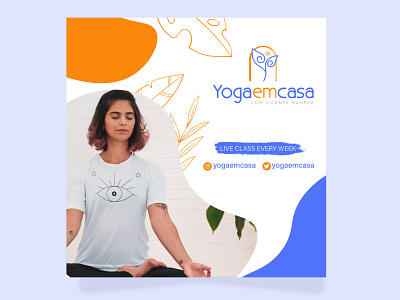 Yoga Business facebook post banner design facebook post graphic design graphic designer instagram post logo logo designer post design social media designer social media post yoga brand yoga channel yoga instructor yoga live calss youtube channel branding