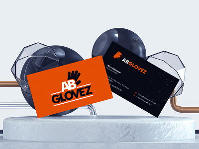 AB GLOVEZ BUSINESS CARD DESIGN IDEA