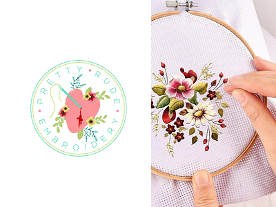 Embroidery Business Logo Design