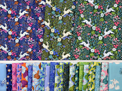 Pattern Design Collection for Hawthorne Fabrics fabric design illustration pattern design surface design