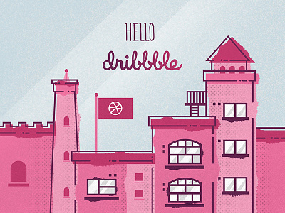 Hello Dribbble debut dribbble first hello shot