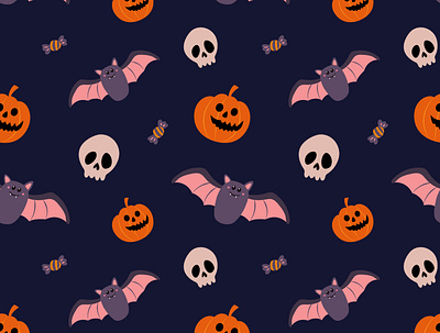 Halloween pattern