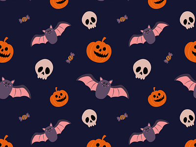 Halloween pattern