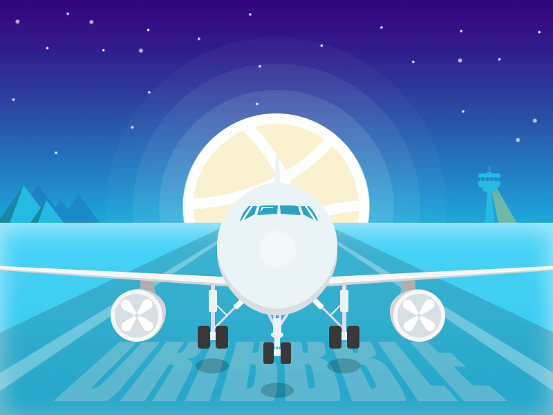 Plane by Wiggins on Dribbble