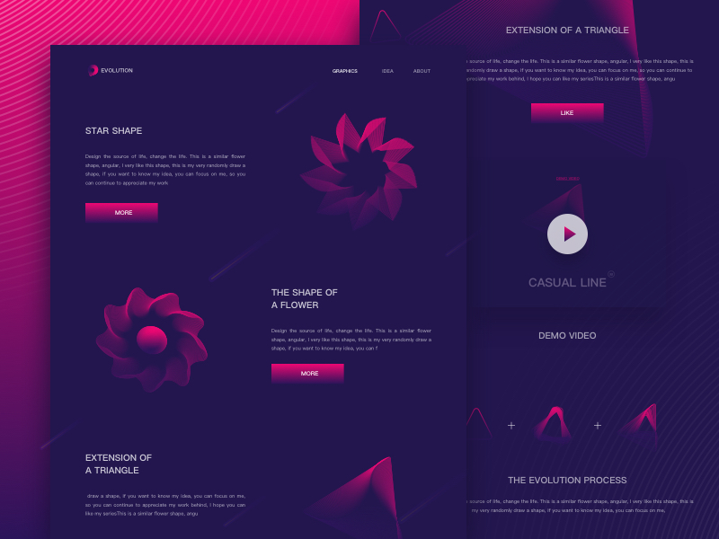 Web Ui by HongYe Jin on Dribbble