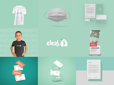 Concept 2 ELEOS Association visual identity design association benin branding design graphic design logo visual identity design
