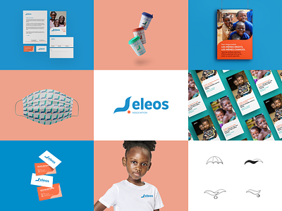 Concept 3 ELEOS visual identity design