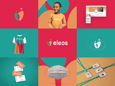 ELEOS Association - Visual identity design association benin branding design graphic design logo ortaservices visual identity design