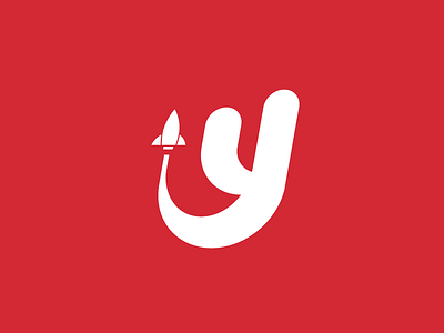 Youthpire Brand Identity brand identity launch logo red rocket youth