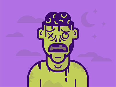 Zombie Illustration illustration illustrator vector