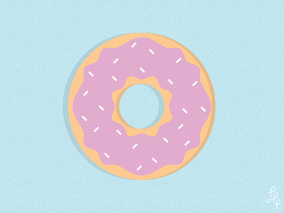 Donut 🍩 - 36 Days of Type 36daysoftype design donut graphic graphic design illustration typography