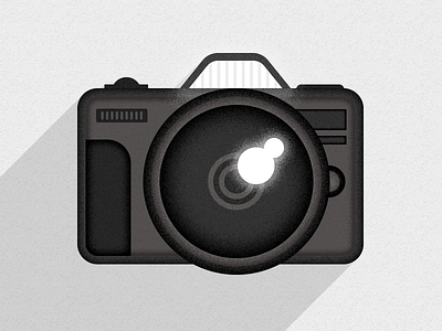 DSLR 📸 camera design drawing flat graphic illustration illustrator photoshop vector
